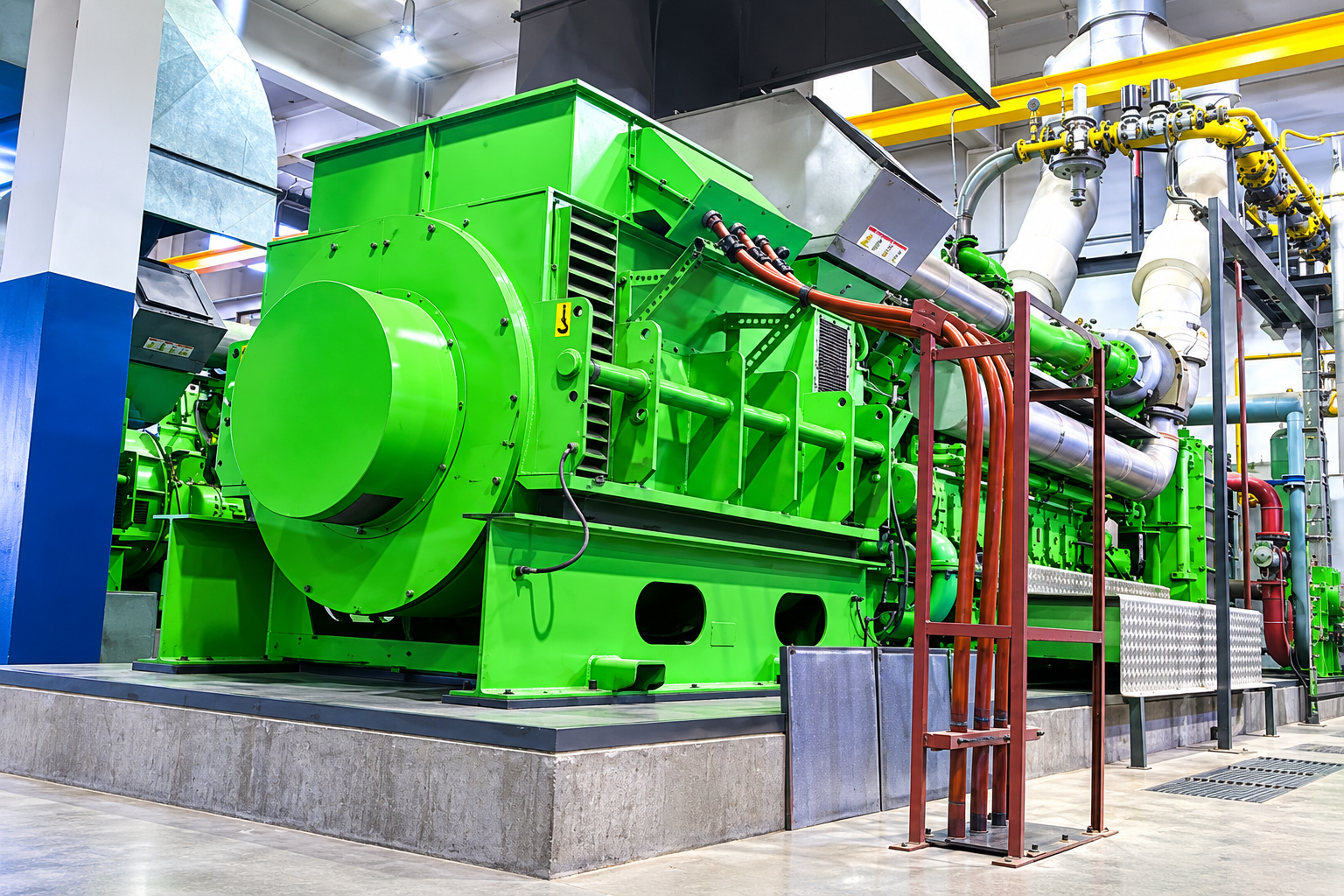 Gas Fired Power Generator Repair: Inspection Methods, Maintenance and Balancing
